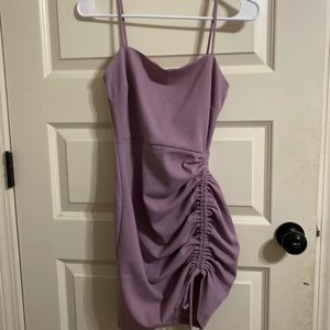 Purple dance dress